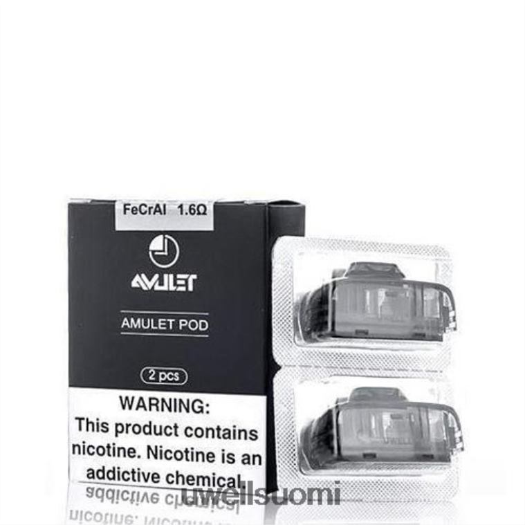 UWELL AMULET vaihtopod-kasetti 08ZDH257 2-pakkaus UWELL vape price