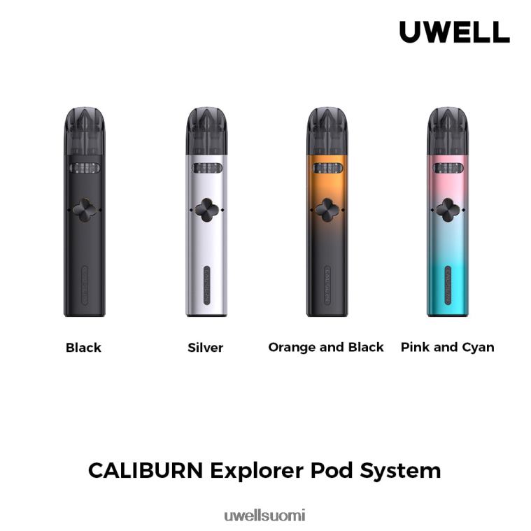 UWELL CALIBURN EXPLORER sarja (pod-järjestelmä) 08ZDH167 pinkki/syaani UWELL vape price