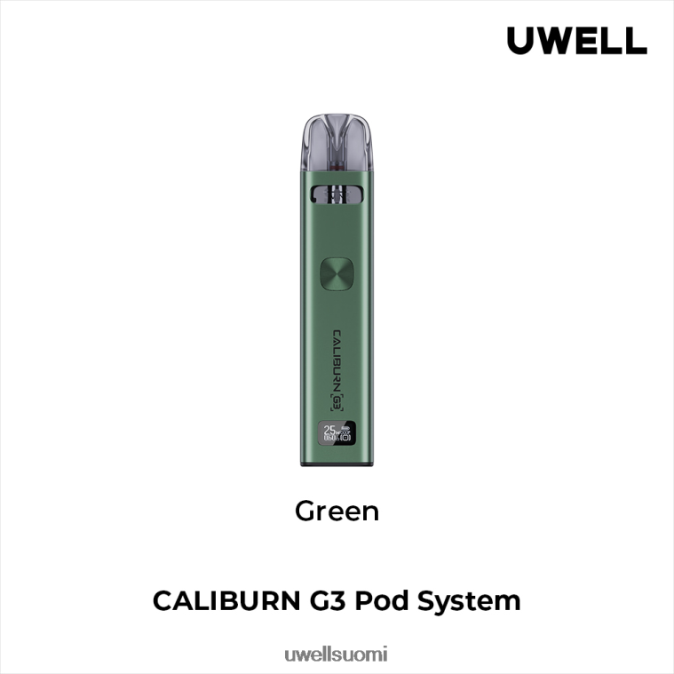 UWELL CALIBURN G3 pakki 08ZDH133 musta UWELL vape flavours