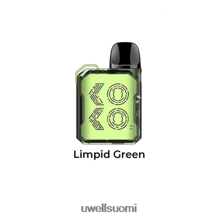 UWELL CALIBURN GK2 pod-sarja 08ZDH100 mattamusta UWELL disposable review