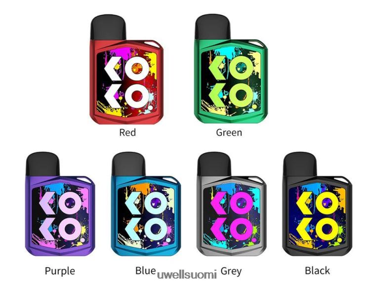 UWELL CALIBURN KOKO PRIME pod sarja 15w 08ZDH178 musta UWELL flavors