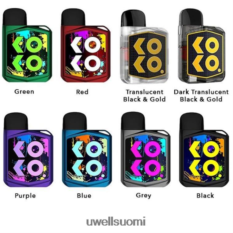 UWELL CALIBURN KOKO PRIME pod sarja 15w 08ZDH178 musta UWELL flavors