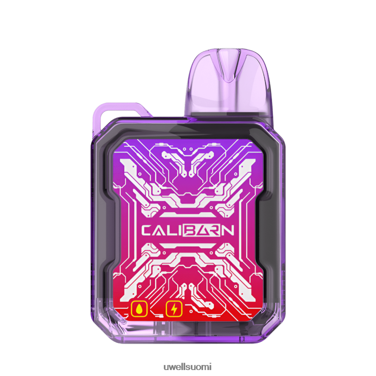 UWELL CALIBURN bar b6000 kertakäyttöinen vape 08ZDH277 sininen razz-jää UWELL vape price