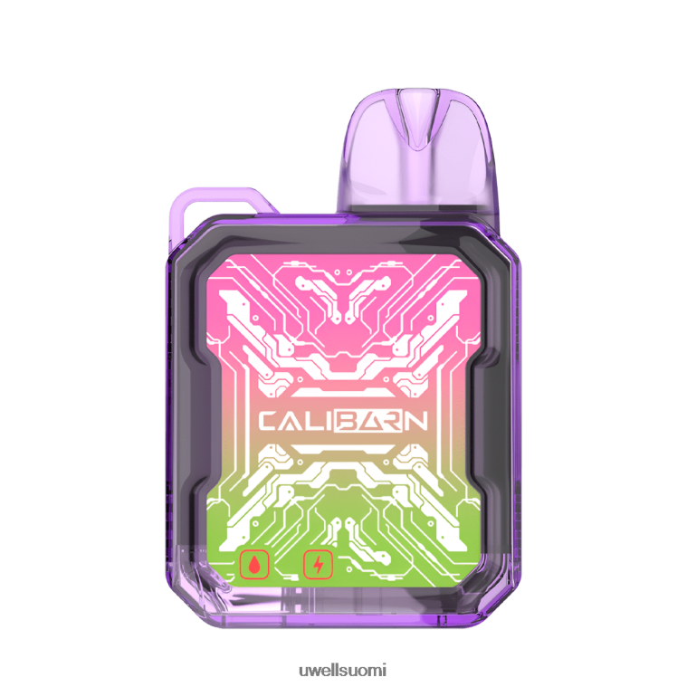 UWELL CALIBURN bar b6000 kertakäyttöinen vape 08ZDH280 lohikäärmeen hedelmämarja UWELL disposable review