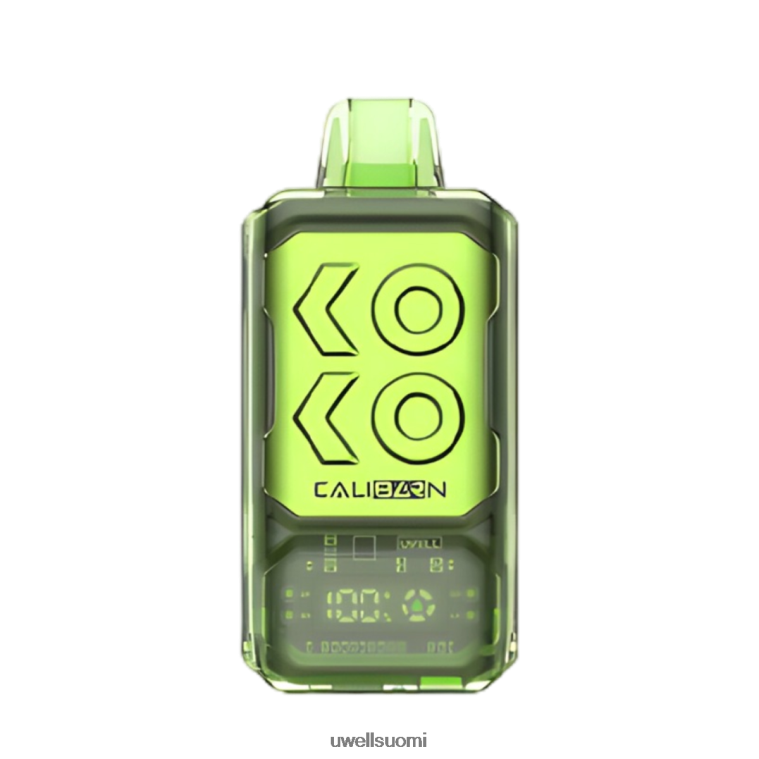 UWELL CALIBURN bar s18000 kertakäyttöinen vape 08ZDH302 asia selvä UWELL helsinki