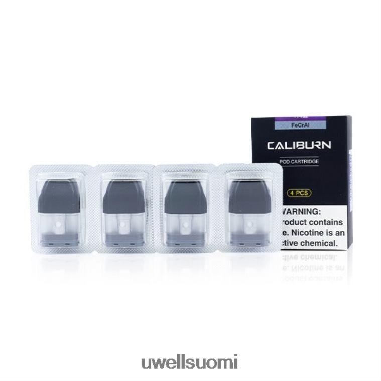 UWELL CALIBURN vaihtopod-kasetti 08ZDH35 4-pakkaus buy UWELL vape