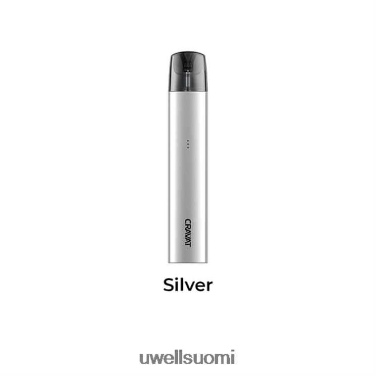 UWELL CRAVAT pod-järjestelmä 08ZDH79 hopea UWELL vape flavors