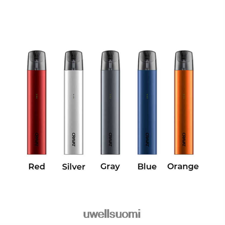 UWELL CRAVAT pod-järjestelmä 08ZDH80 harmaa UWELL disposable review