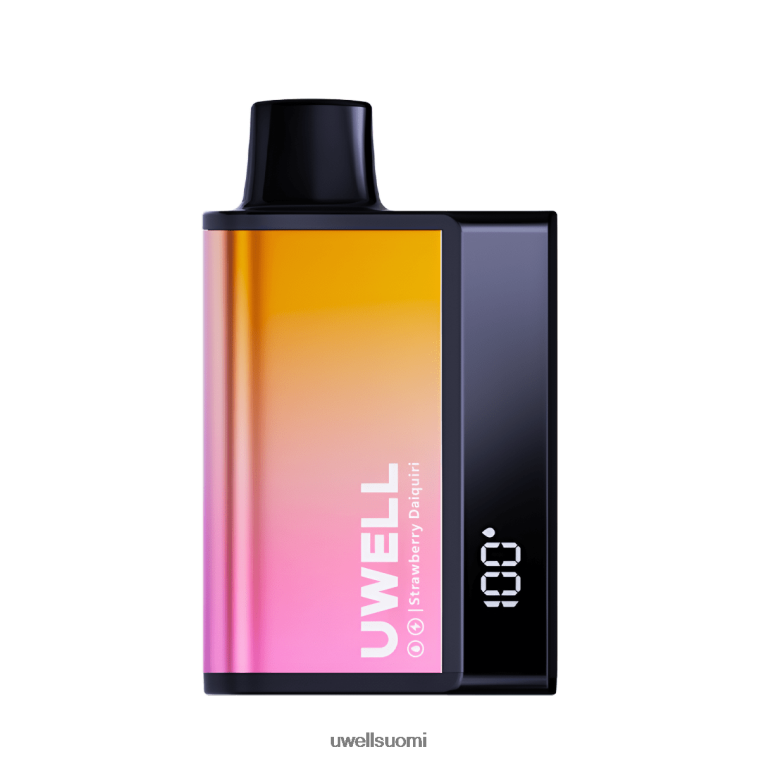 UWELL DL8000 kertakäyttöinen vape 08ZDH282 musta lohikäärmejää UWELL helsinki