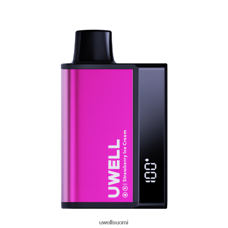 UWELL DL8000 kertakäyttöinen vape 08ZDH282 musta lohikäärmejää UWELL helsinki