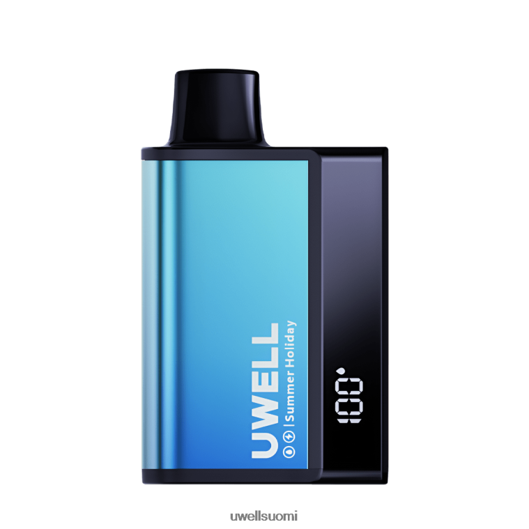 UWELL DL8000 kertakäyttöinen vape 08ZDH282 musta lohikäärmejää UWELL helsinki