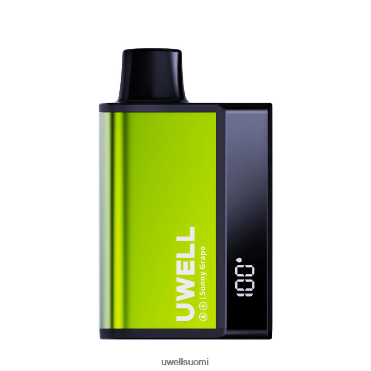 UWELL DL8000 kertakäyttöinen vape 08ZDH282 musta lohikäärmejää UWELL helsinki