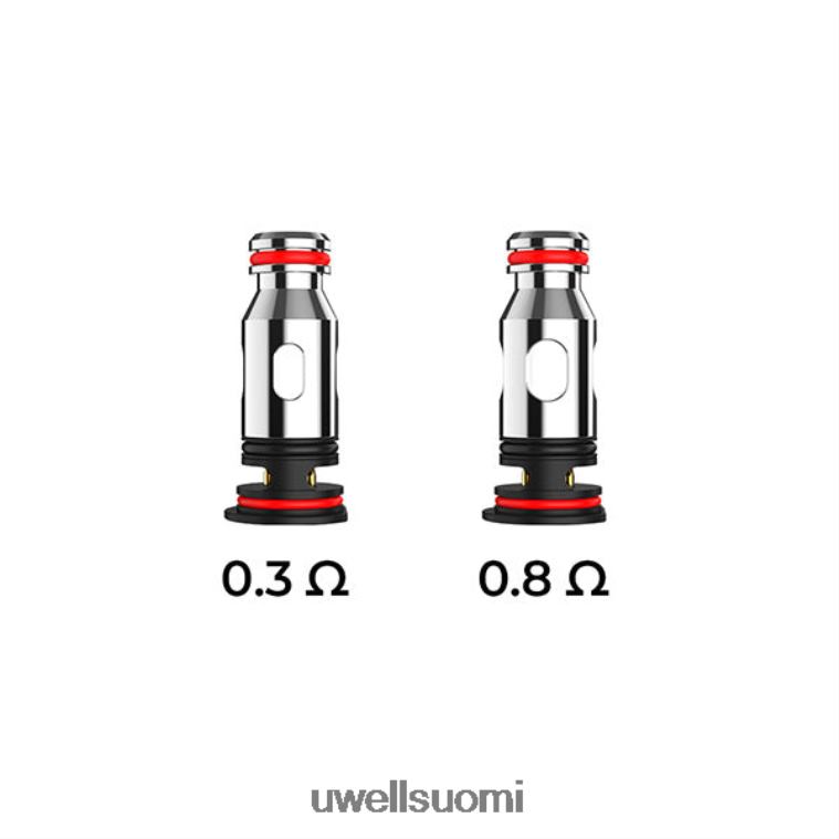 UWELL PA vaihtokelat 08ZDH83 08 ohm (4 kpl) UWELL vape flavours