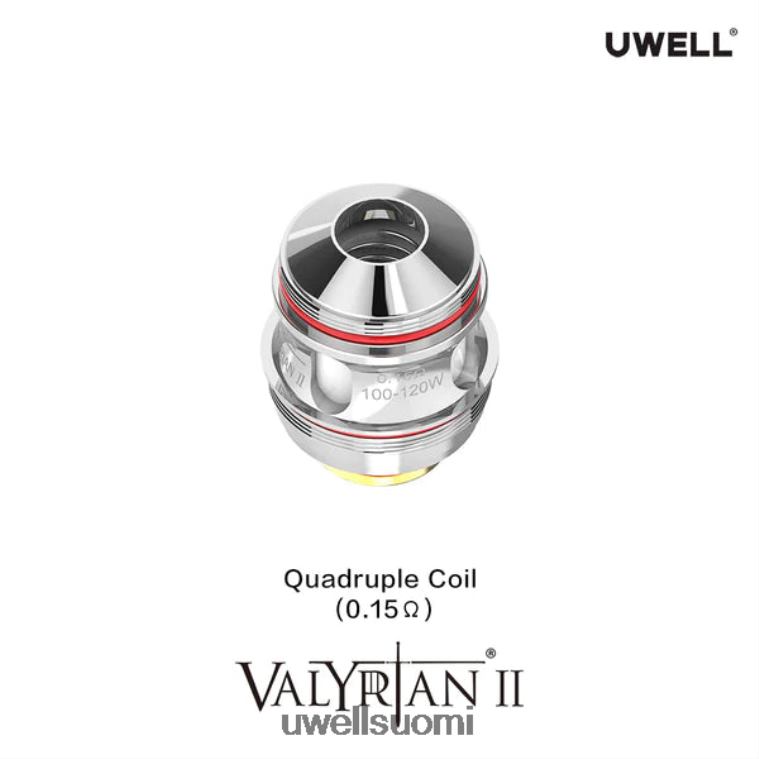 UWELL VALYRIAN 2 vaihtokelat (2 kpl) 08ZDH29 un2 dual mesh 014 ohm UWELL vape flavors