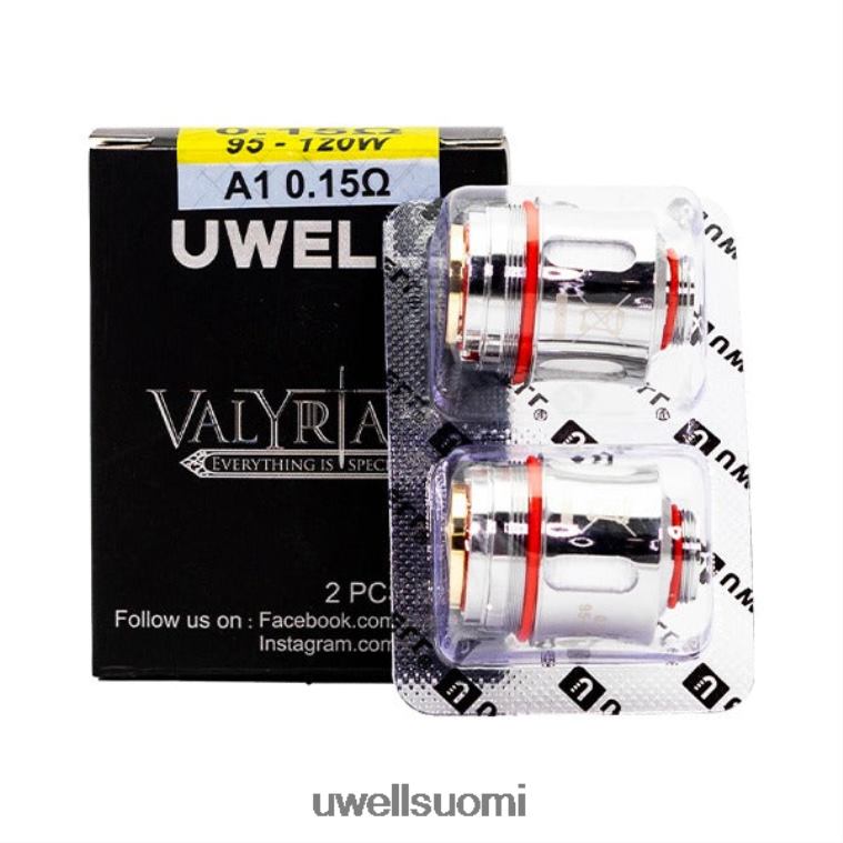 UWELL VALYRIAN vaihtokela (2 kpl) 08ZDH259 a1 015 ohmia UWELL vape flavors