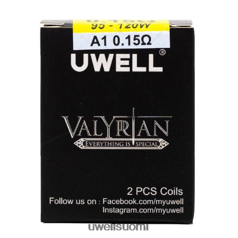 UWELL VALYRIAN vaihtokela (2 kpl) 08ZDH259 a1 015 ohmia UWELL vape flavors