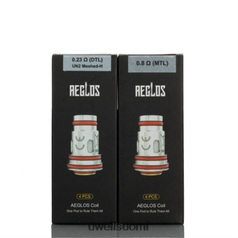 UWELL AEGLOS kelat | 4-pakkaus 08ZDH269 0,8 ohmia UWELL vape flavors