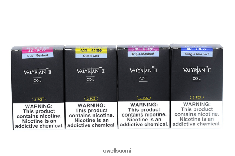 UWELL VALYRIAN 2 vaihtokelat (2 kpl) 08ZDH28 un2 single mesh 0,32 ohm UWELL flavors