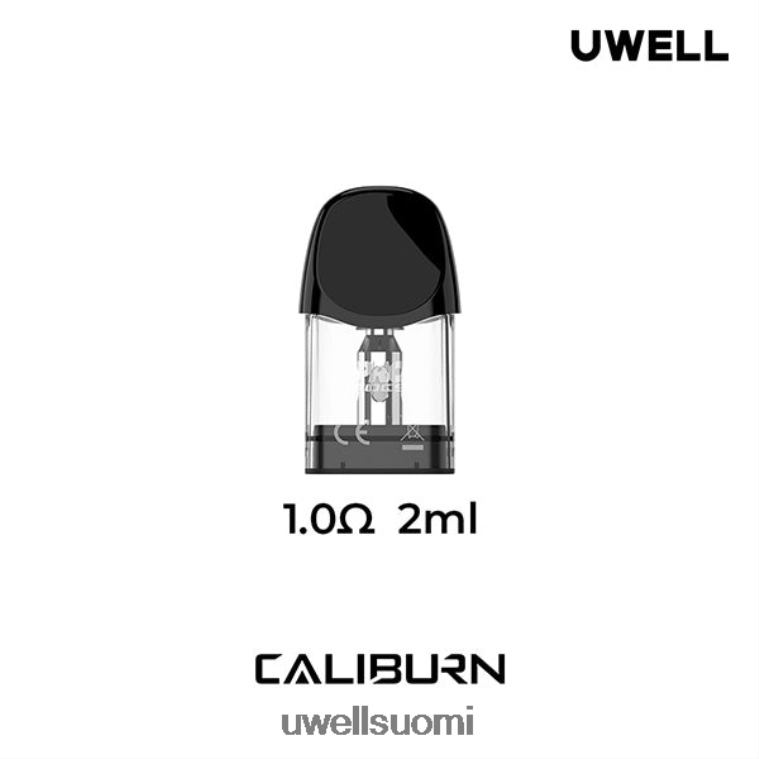 UWELL CALIBURN A3 varaosat | 4-pakkaus 08ZDH18 1,0 ohmia UWELL flavors