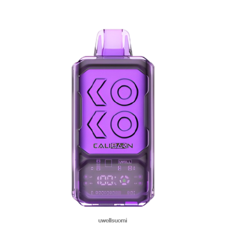 UWELL CALIBURN bar s12000 kertakäyttöinen vape 08ZDH285 rypäleen jäätä buy UWELL vape