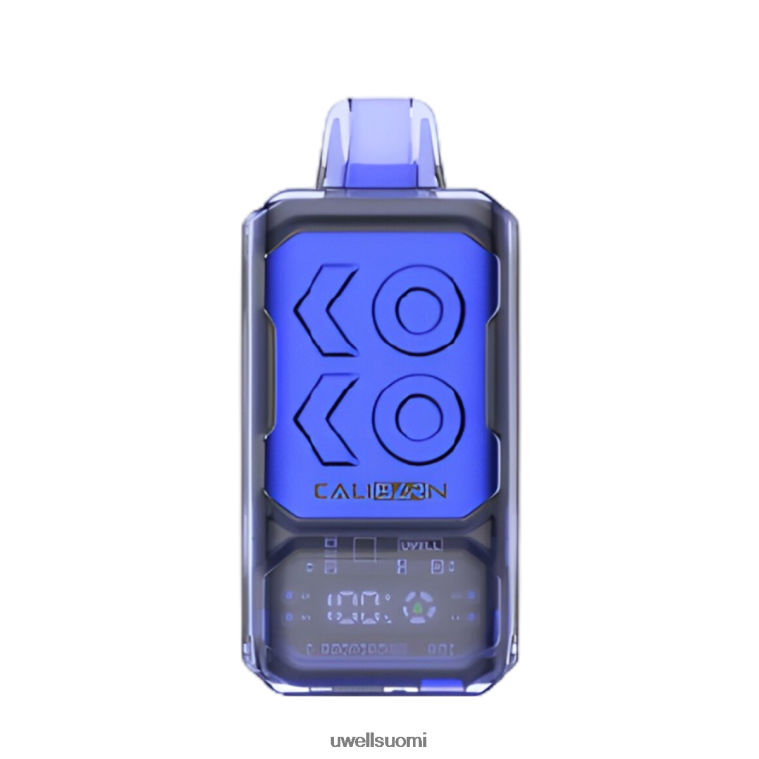 UWELL CALIBURN bar s18000 kertakäyttöinen vape 08ZDH301 sininen razz-jää UWELL suomi