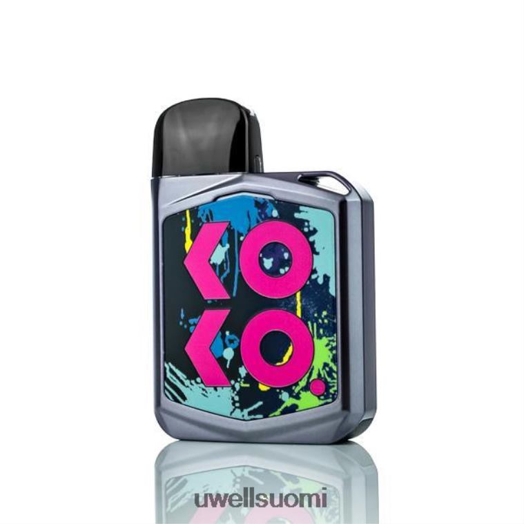 UWELL CALIBURN KOKO PRIME pod sarja 15w 08ZDH180 harmaa UWELL disposable review